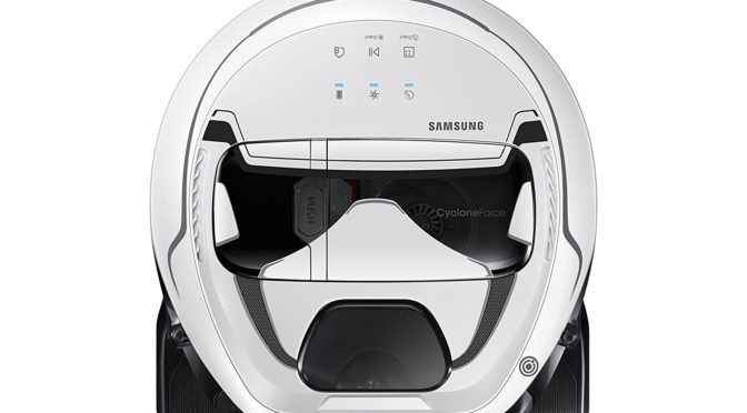 Samsung POWERbot Stormtrooper Review, Darth Vader Comparison