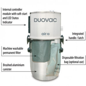 DuoVac Air 10 Power Unit Central Vacuum Review (US & Canada)