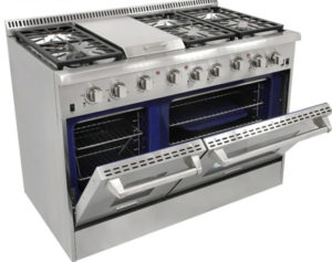 Thor Kitchen HRG4804U 48" Range Review, HRG4808U Comparison