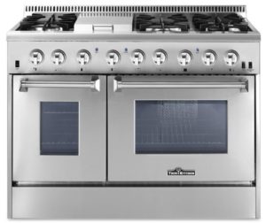 Thor Kitchen HRD4803U 48" Dual-Fuel Range Review, Viking Comparison